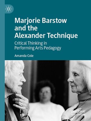 cover image of Marjorie Barstow and the Alexander Technique